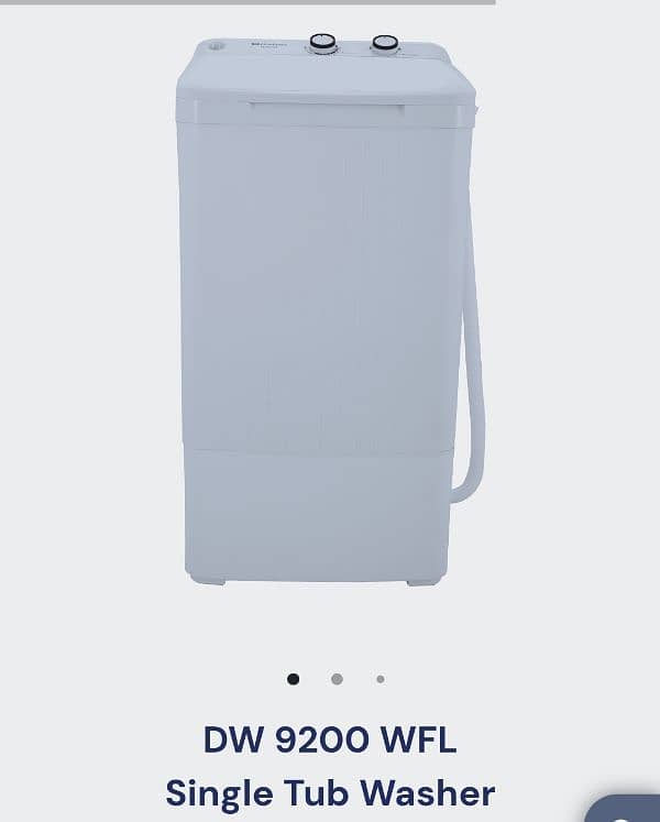 Dawlance washing machine All sizes 3