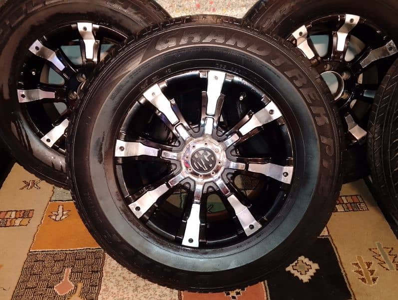 Rivo 17inch aftermarket rims tyre 2