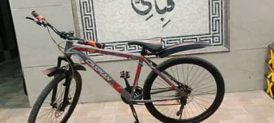 caspian almost new bicycle