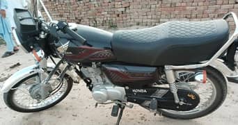 honda 125 one hend bicke