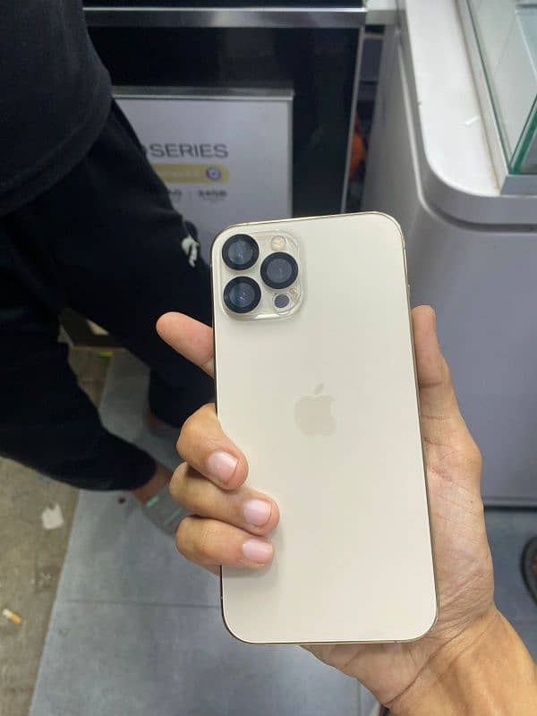 iphone 12pro max 256 gold 5