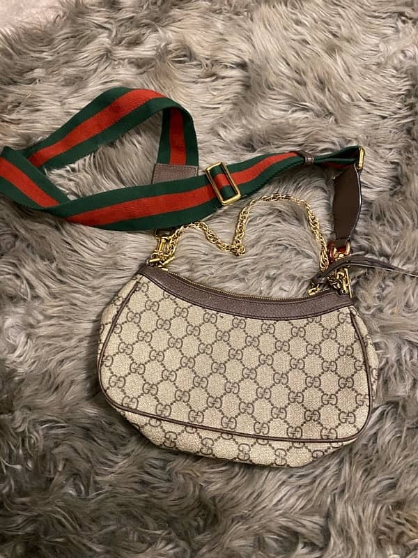 GUCCI ophidia heart keychain crossbody bag original 5