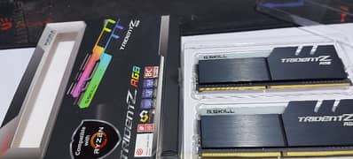 16 GB G Skill TridentZ RGB DDR4 3600 Mhz CL18 Gaming Ram