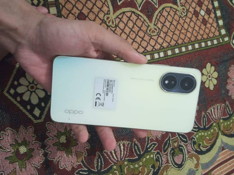 oppo A38 for use with 6 mah ki varanti ka Sath full box ha 4