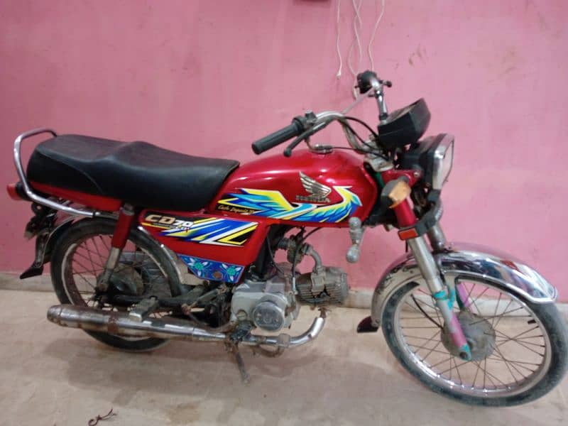 Honda cd70 karachi 2021 4