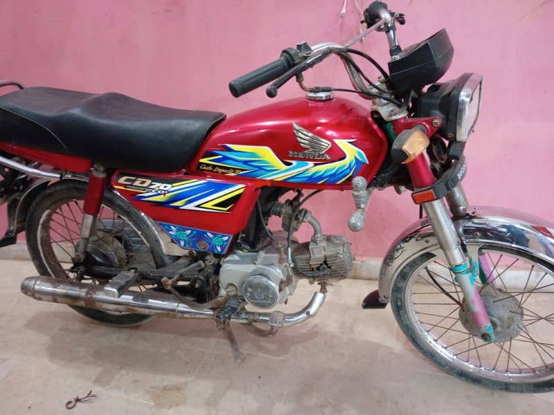 Honda cd70 karachi 2021 5