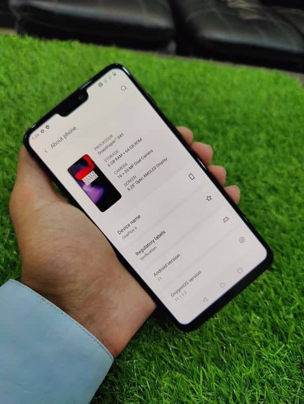 ONEPLUS 6, RAM 6GB STORAGE 64GB, DUAL SIM 2