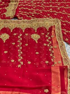 Bridal dress for Barat