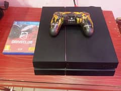 Ps4 12xx non jailbreak 500gb with drive club