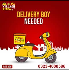 delivery boy required