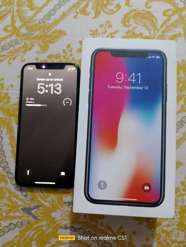 IPHONE X 256GB PTA OFFICIAL APPROVED 1