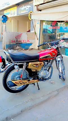 Honda CG 125 new condition only call ya Whatsapp