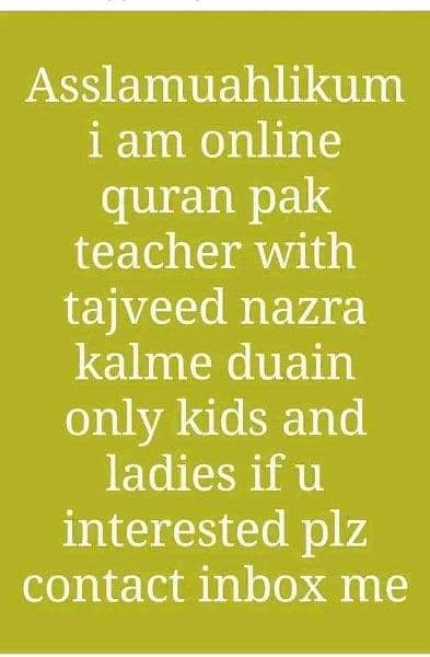 online Quran teacher 0