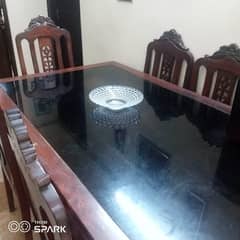 6 Seater Dining Table | Pure Wood | Karachi