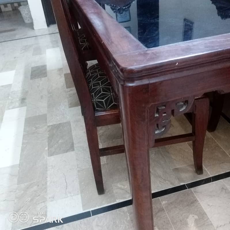 6 Seater Dining Table | Pure Wood | Karachi 2