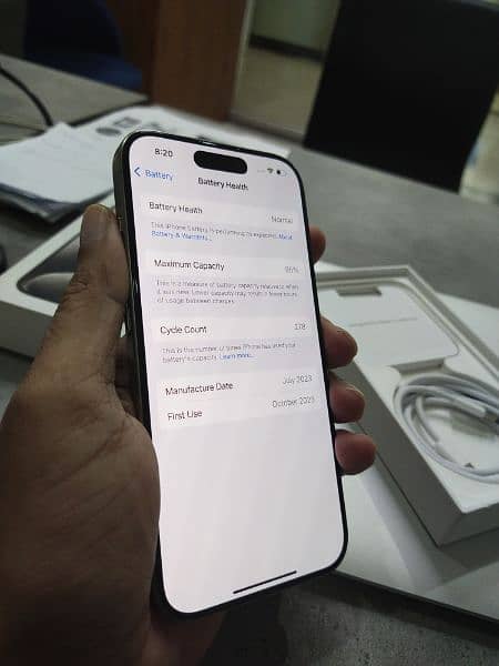 iPhone 15 Pro Non PTA 256Gb Physical+Esim 4