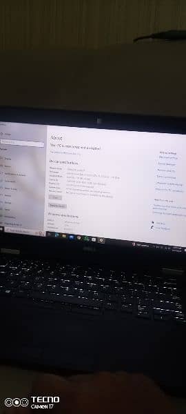 Dell 7470 laptop condition 10 by 10 with charger 1