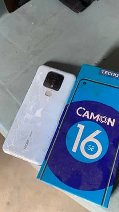 tacno camon 16se 6/128GB 10/8 with box 5000mh battery 0