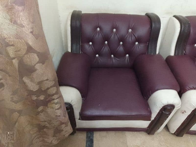 sofa Set Pinkish Standard colour 1