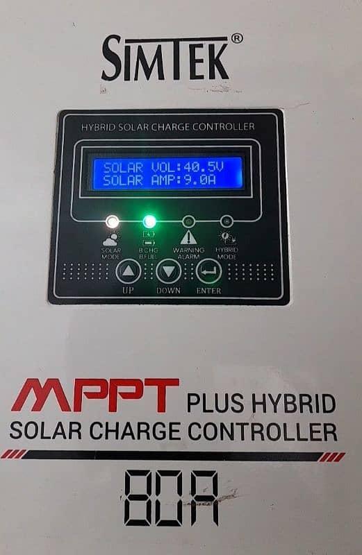 Simtek 80Ampere Mppt Charge Controller (hybrid) 2