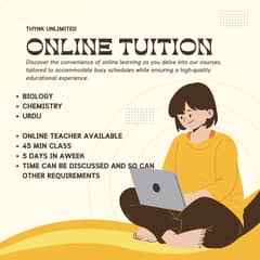 Online Tutoring, One-on-One Tutoring Subject-Specific