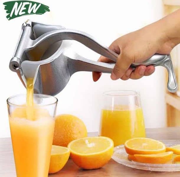 Manual Hand Pressure Fruit juicer Stainless Big size 2