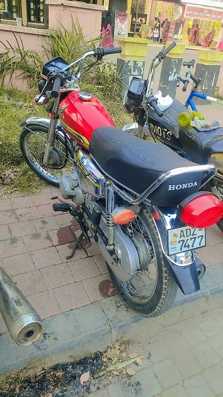 Honda 125 selfstart 2