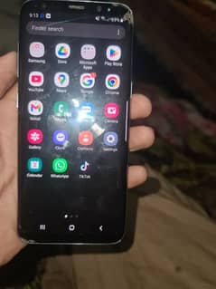 Samsung s8 pta prof one sim back camera not ok