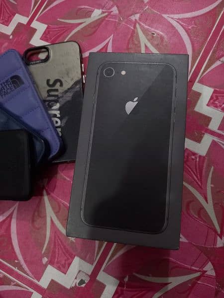 iphone 8 Black color 256gb official PTA approved 10