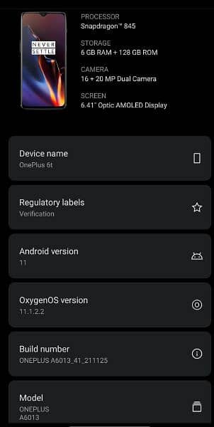 OnePlus 6T 4