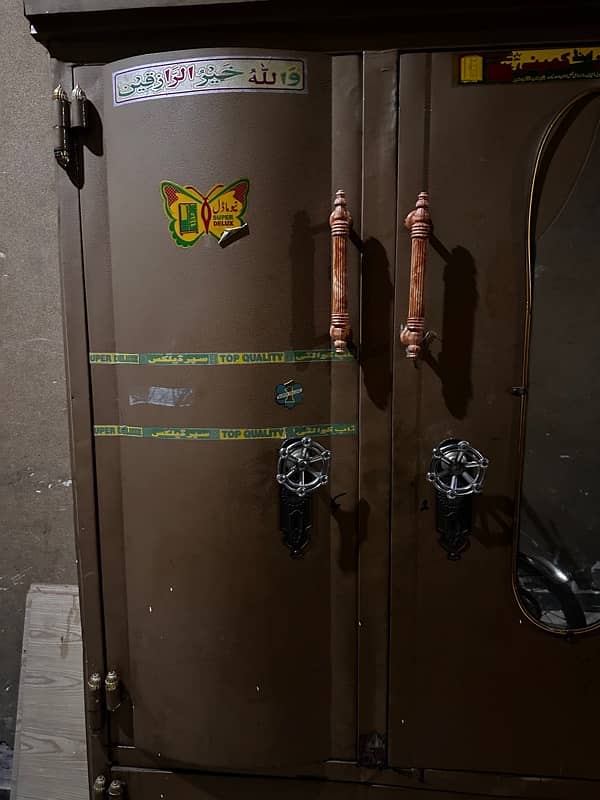 Three door Iron Almari safe 2