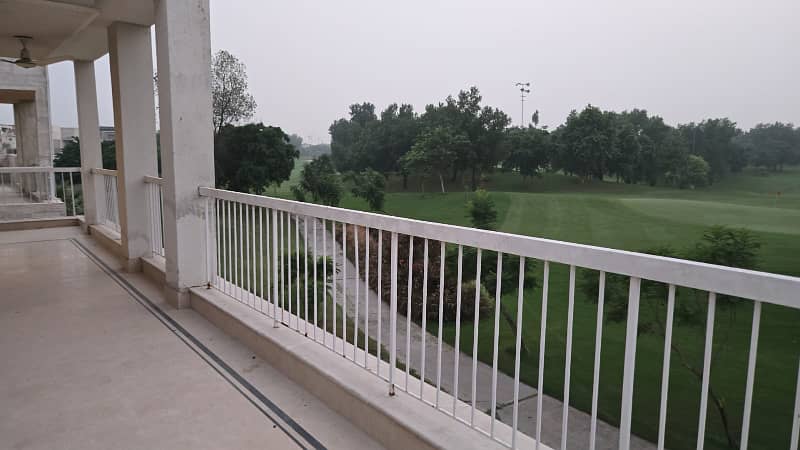 02 kanal slightly used independent upper portion with golf course view available for rent in DHA Raya 11