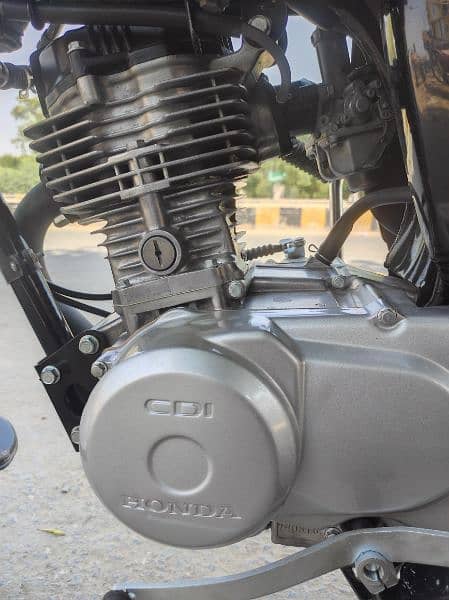 Honda cg 125 ha engine ok ha documents all ok 2