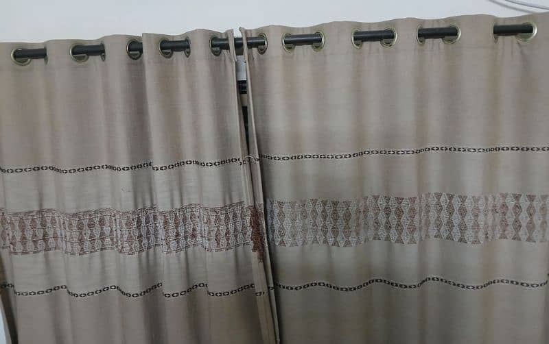 Curtains Pair very less used 2