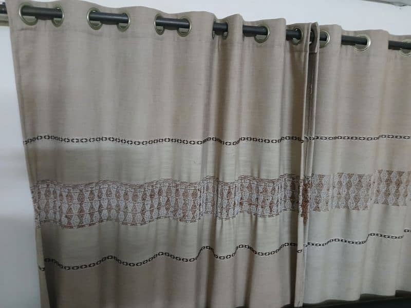 Curtains Pair very less used 3