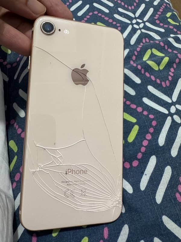 iphone 8 256GB gold  PTA approved 6