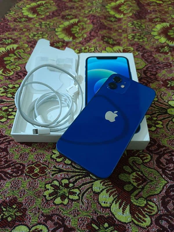 iPhone 12 dual SIM pta approved 128gb 0