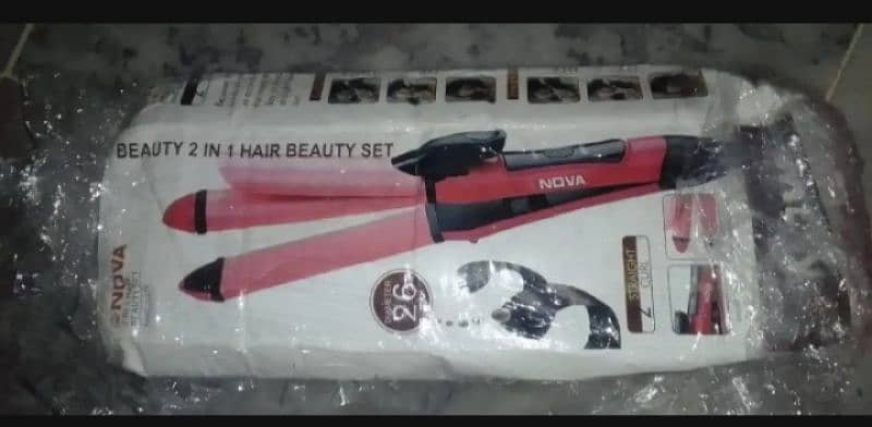 Hair straightener and curler 2