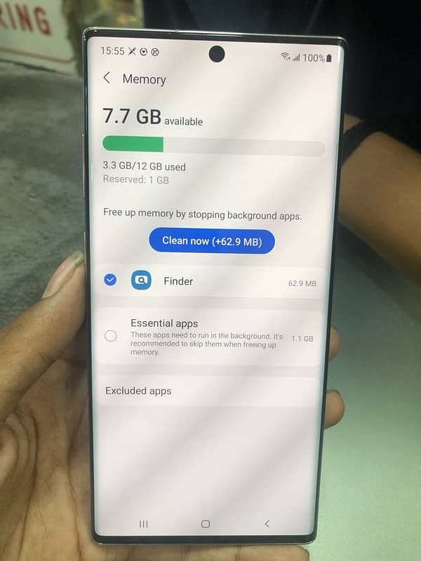 Samsung note 10+ 5G non pta 256gb 12gb ram 3