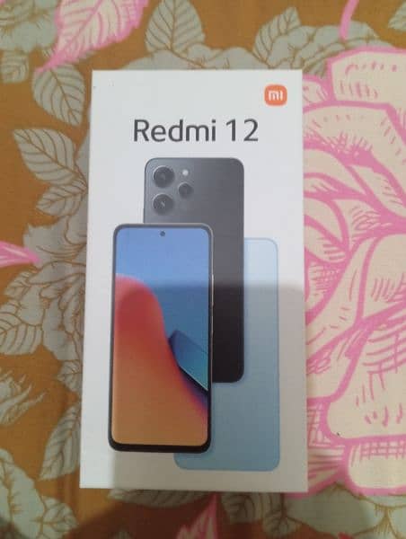 redmi 12/256 new condition 8