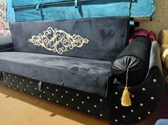 Wooden Sofa Cumbed