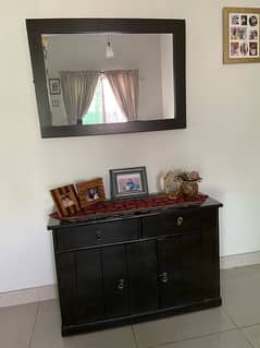 console/ table / mirror with table