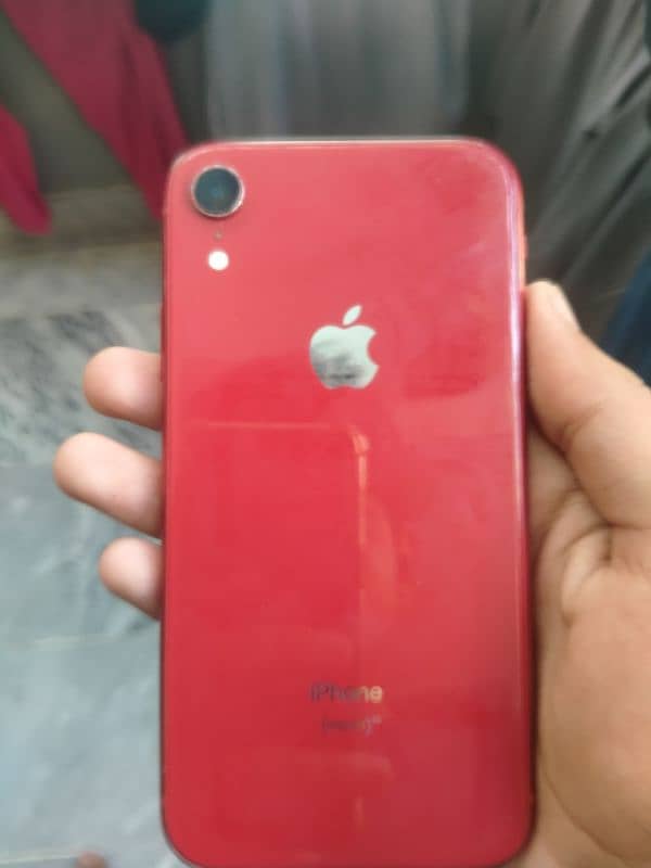 Iphone Xr 128 gb pta approved red coluor no exchange offer 0