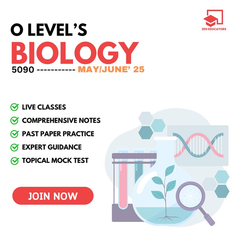 O Level Biology and Physics online classes 3