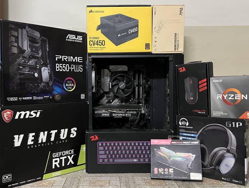 Ryzen 5 3600 + RTX 2060 6GB - Gaming PC 1