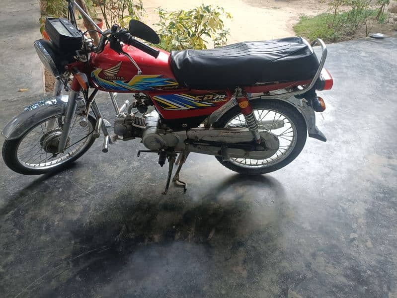 Honda cd 70 2021 swabi register 1