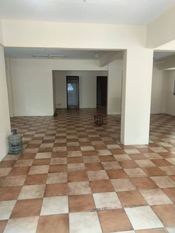 Mezzanine floor office use 2 washroom open Hall and 2 chamber in DHA Phase 2 ext 3