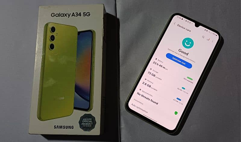 samsung A34 made by Vietnam 5