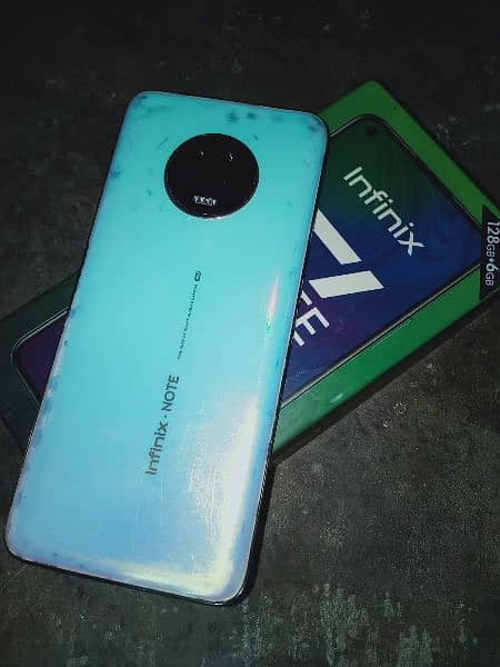 Infinix note 7 6gb 128gb with box urgent sell 03183217803 2