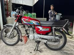 Honda CG125 2023 model.